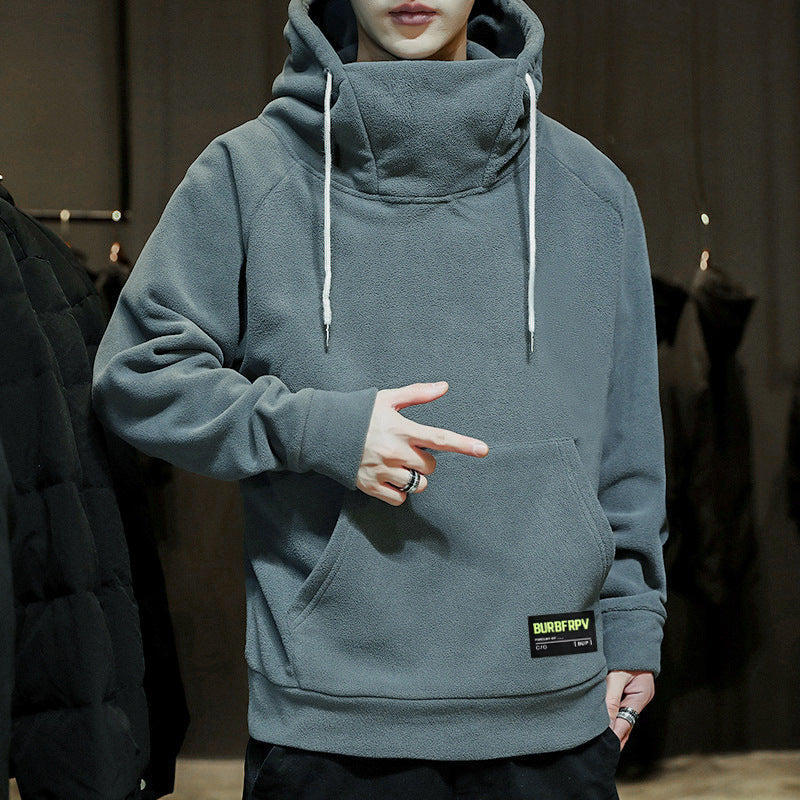 Autumn Loose Fleece Pullover Hoodie LadyShow.Store