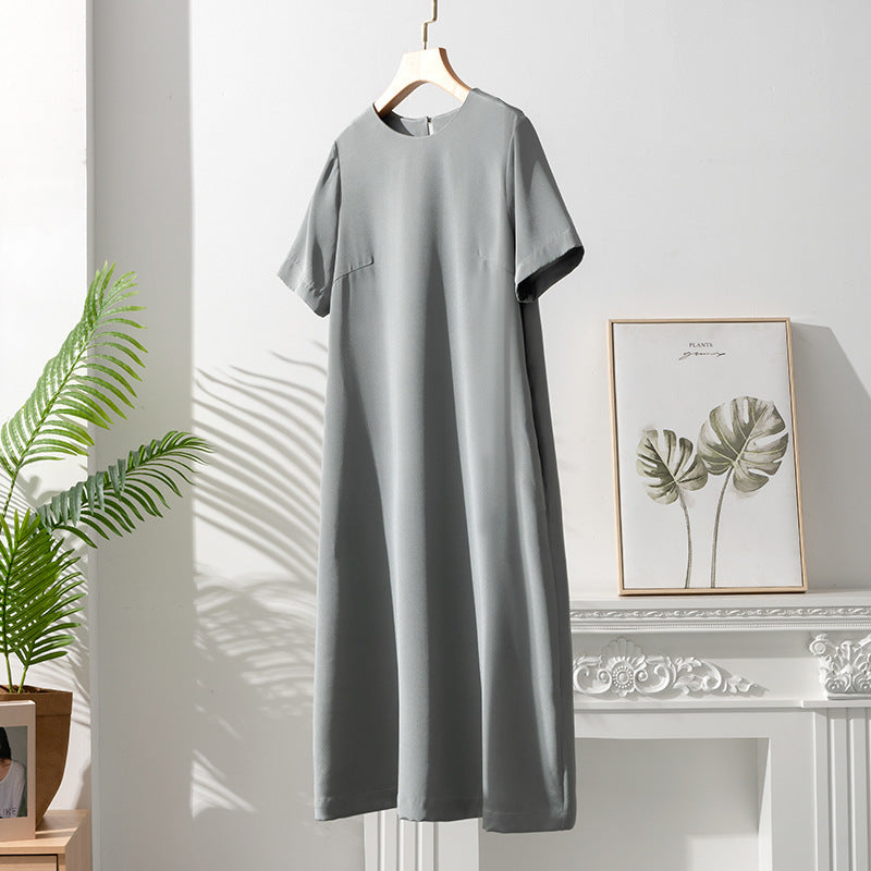 Women's Simple And Creative Silk Dress LadyShow.Store