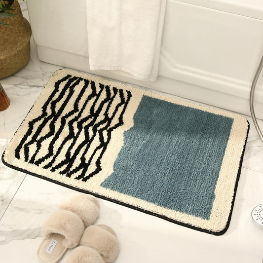 Light Luxury Bathroom Absorbent Floor Mat