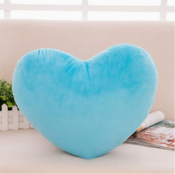Cute Plush Heart Shape Pillow Cushion Pi-Mart