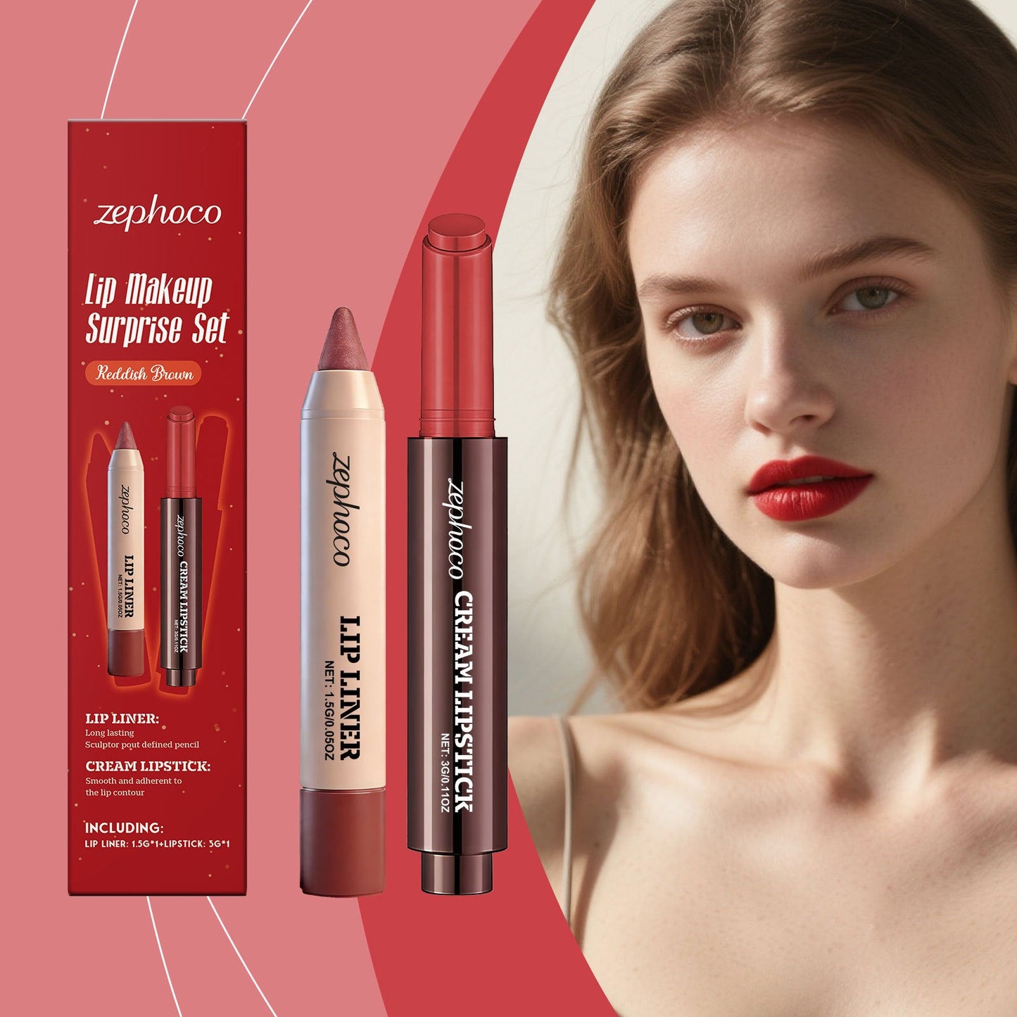 Qiyun Lip Makeup Combination LadyShow.Store