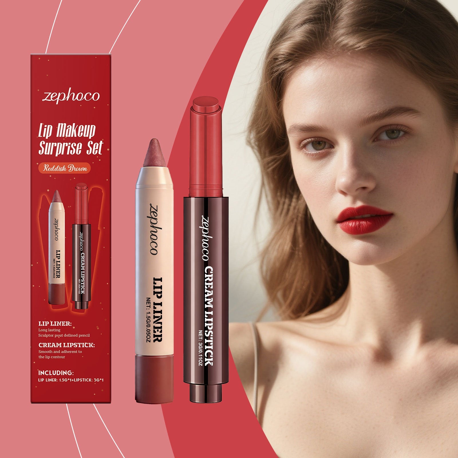 Qiyun Lip Makeup Combination LadyShow.Store