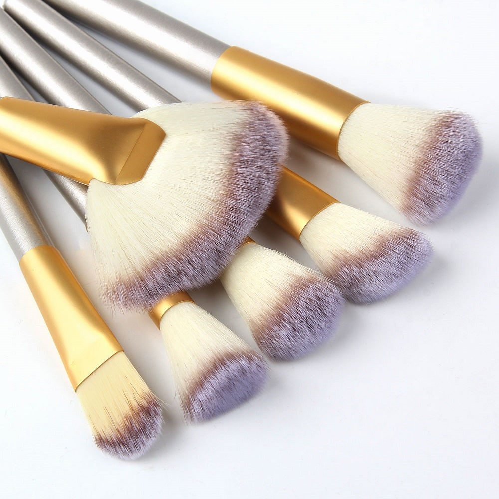 24-Piece Persian Champagne Makeup Brush Set LadyShow.Store