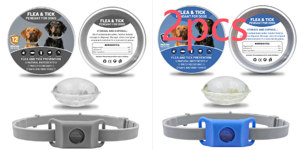 Pet Insect Repellent Button Collar Capsule Suit Pets Fashion