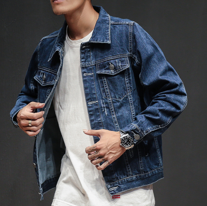 Men's Trendy Denim Jacket Pi-Mart
