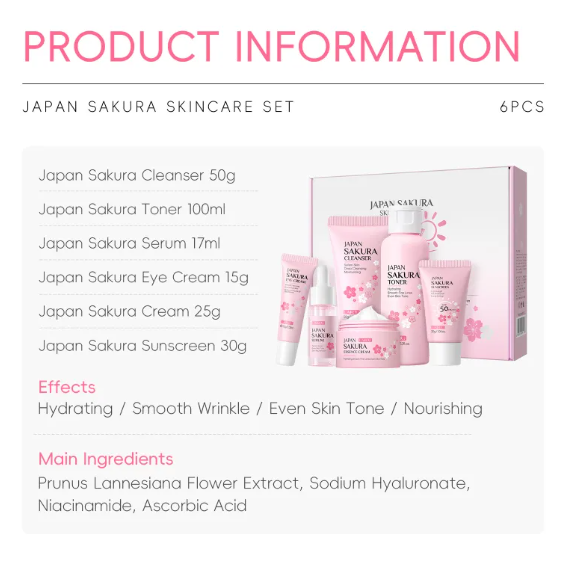 Skin Care Set Pi-Mart