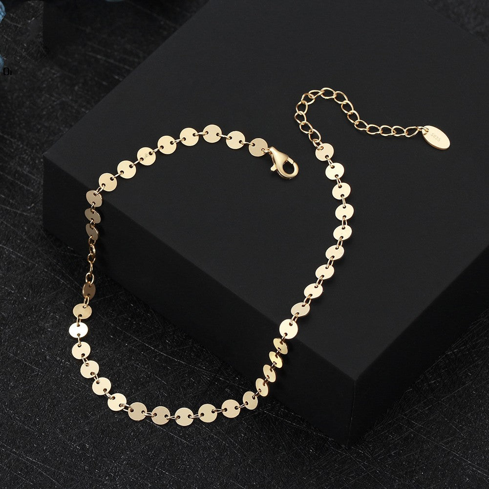 S925 Sterling Silver Feet Chain LadyShow.Store