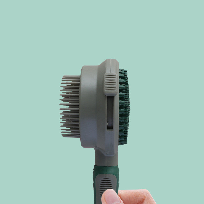Pet Hair Removal Comb Cat Brush Self Cleaning Slicker Brush Hair Removal Double-sided Massage Pets Fashion