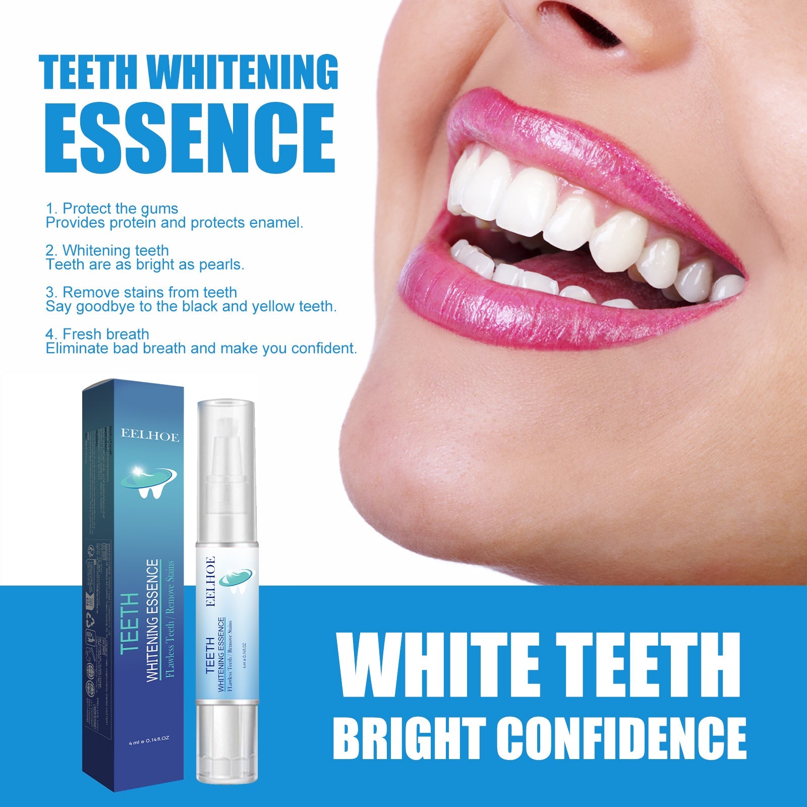 Teeth Cleaning Pen Tri Light Beauty
