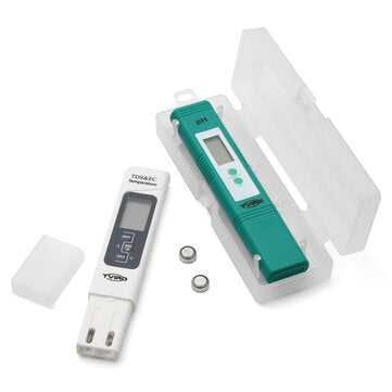 PH0-14 LCD Digital PH Meter + 3 in 1 TDS-EC Water Purity Hydroponic Water Tester Pen LuxuryLifeWay Online Store