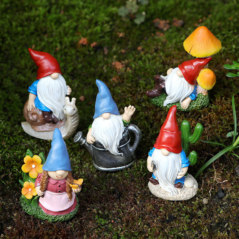 Garden Garden Elf Flowerpot Plug-in