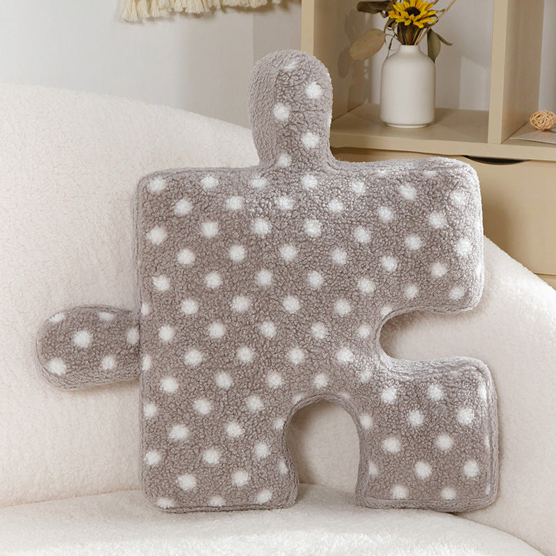 Puzzle Cushion Plush Toy Sofa Cushion