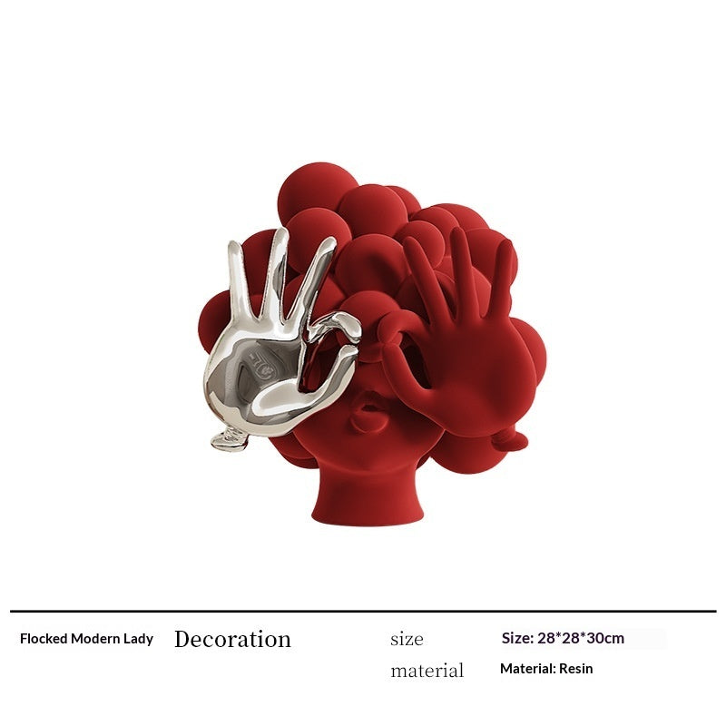 High-end Abstract Human Sculpture Artwork PearlNestDecor.com