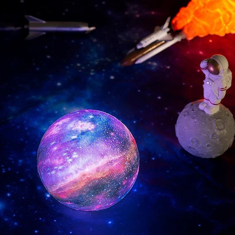 LED USB Moon Galaxy Lamp PearlNestDecor.com