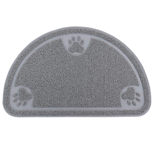Gibson Home Pet Elements 14.2 x 23.6 Inch Paw Print Placemat in Grey LuxuryLifeWay Online Store