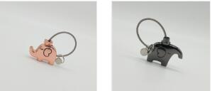LOVE & FRIENDSHIP ELEPHANT KEYCHAINS LadyShow.Store
