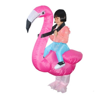 Creative toys Halloween Christmas Flamingo cosplay dress up inflatable suit party spoof costume props LuxuryLifeWay Online Store