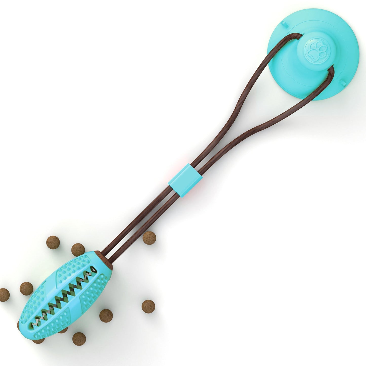 Dog Toys Silicon Suction Cup Tug Interactive Dog Ball Toy For Pet Chew Bite Tooth Cleaning Toothbrush Feeding Pet Supplies Pets Fashion