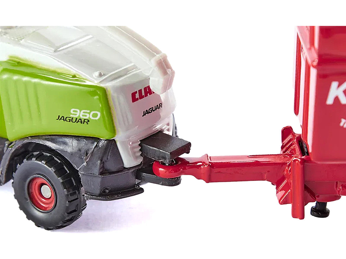 Claas 960 Jaguar Forage Harvester Green and Gray Diecast Model by Siku LuxuryLifeWay Online Store