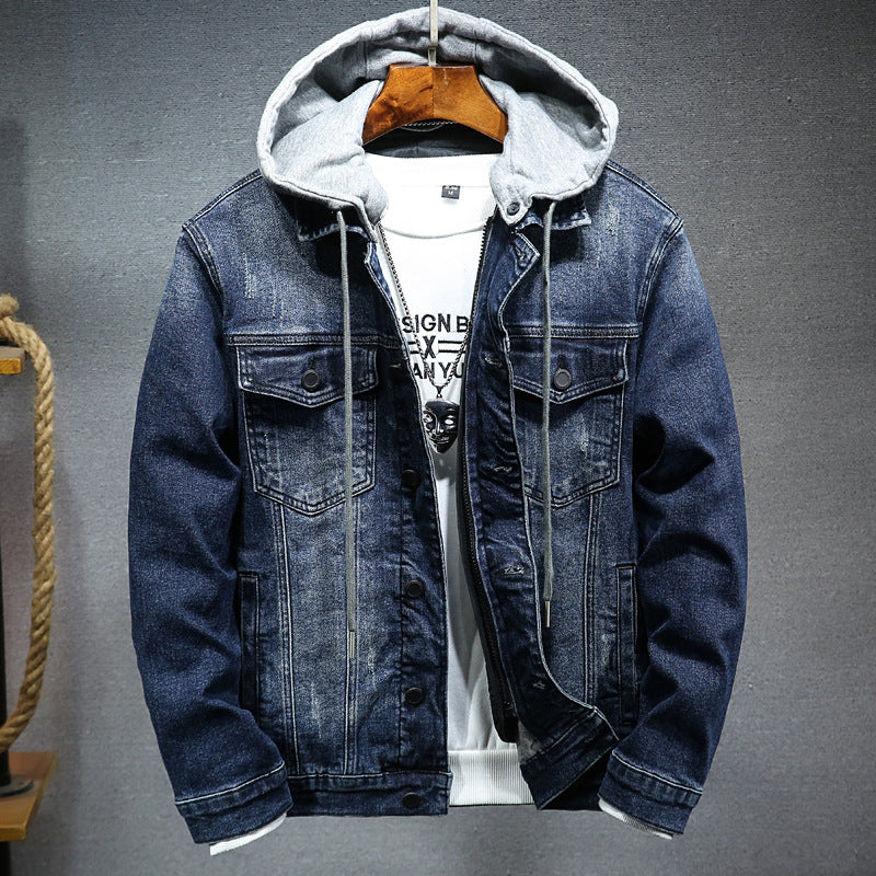 Thick denim jacket men Best YouTube Store