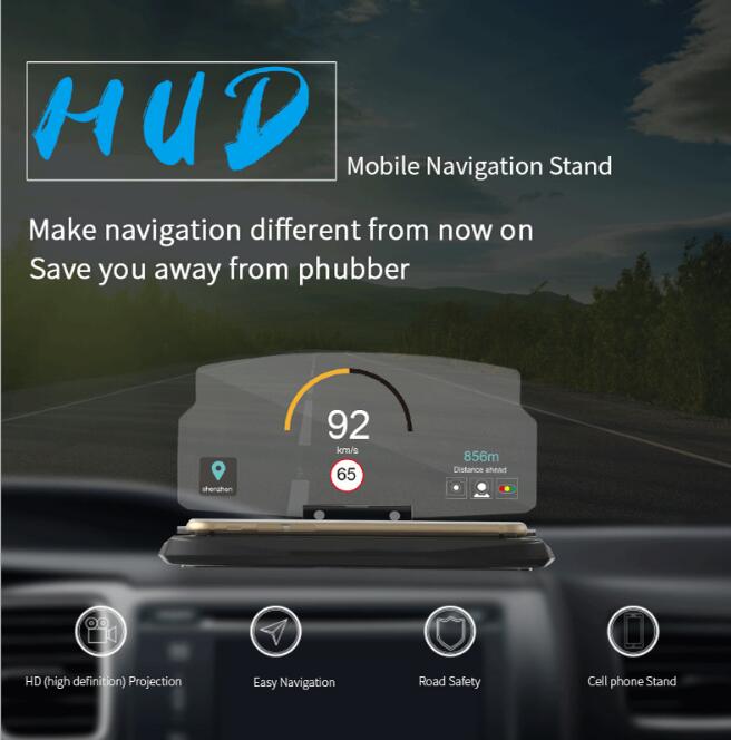 Smartphone Driver Heads Up Display CJD