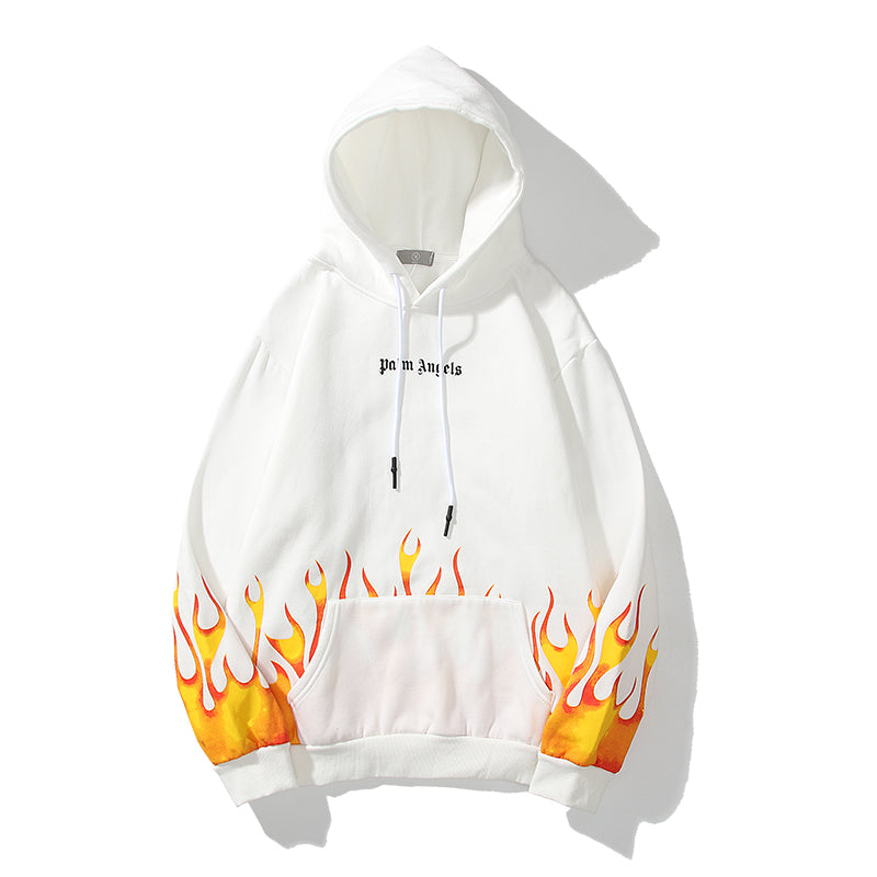 Flame hooded sweatshirt