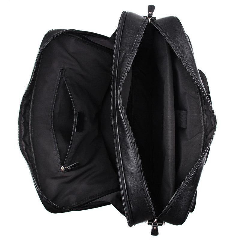 Men's leather briefcase CJD