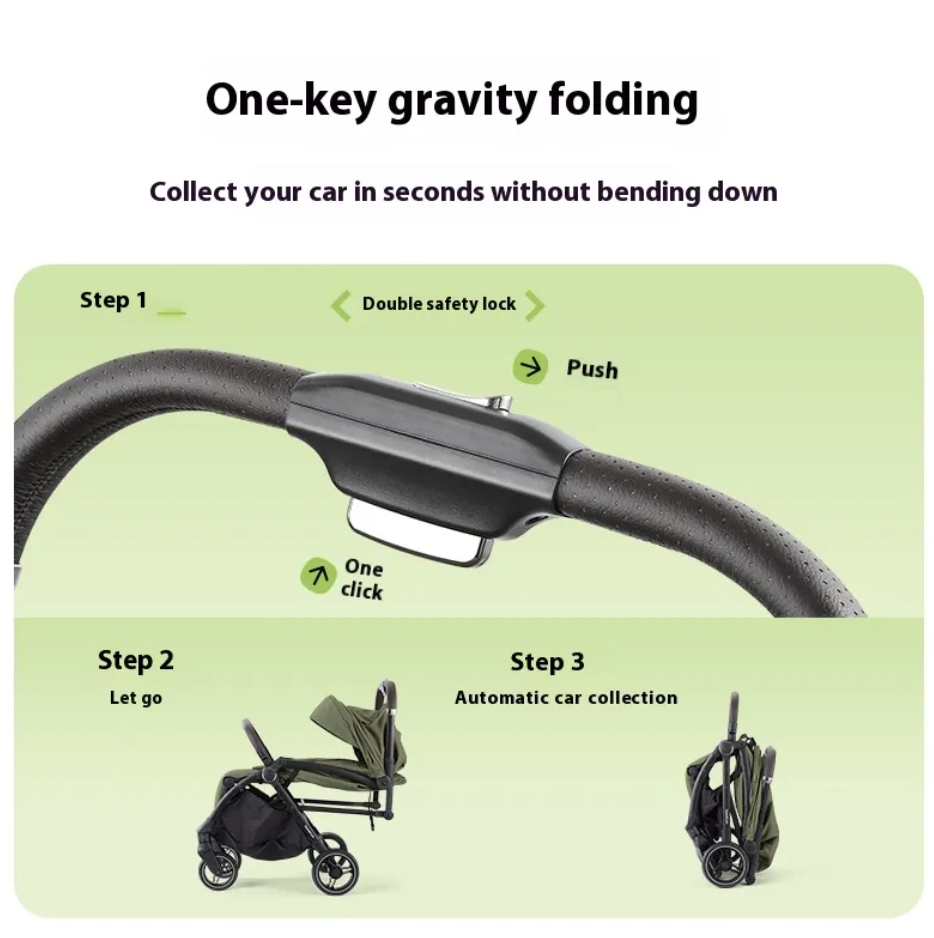 Lightweight Folding Baby Stroller LuxuryLifeWay Online Store
