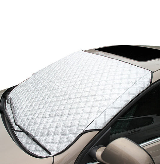 Car snow block front windshield antifreeze cover winter front gear snowboard windshield snow cover frost guard CJD