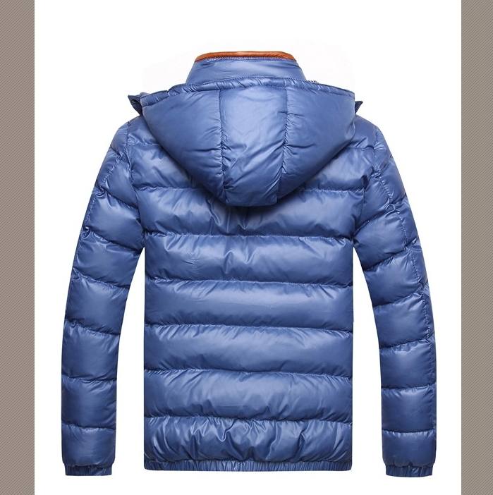 Warm men's padded jacket