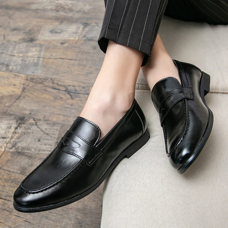 Pointed Toe Minimalist Leather Shoes In British Style Best YouTube Store