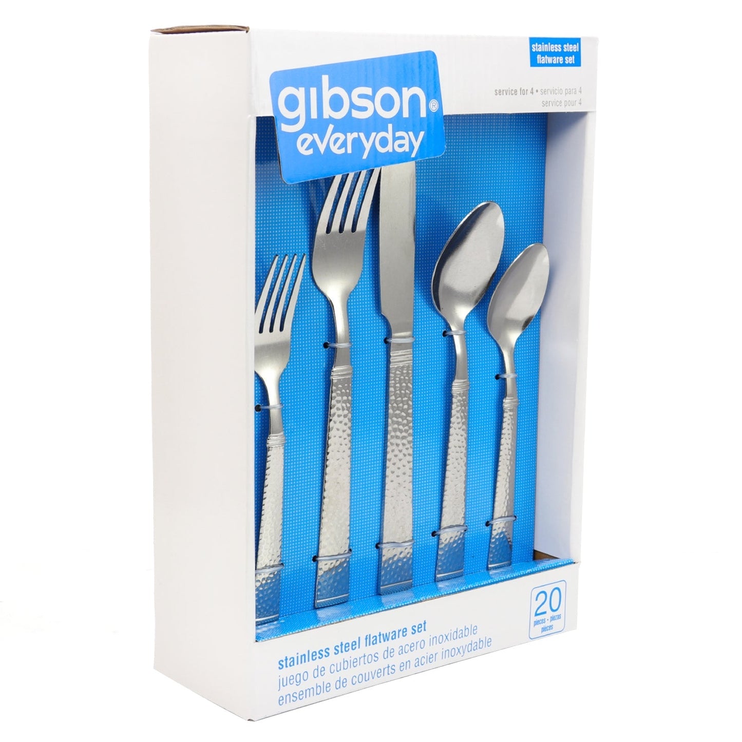 Gibson Home Prato 20 Piece Flatware Set LuxuryLifeWay Online Store