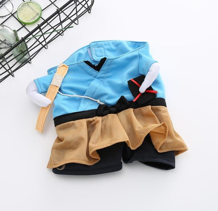 Funny  Costume Uniform Suit Party Clothing For Cat Cosplay Clothes Pets Fashion