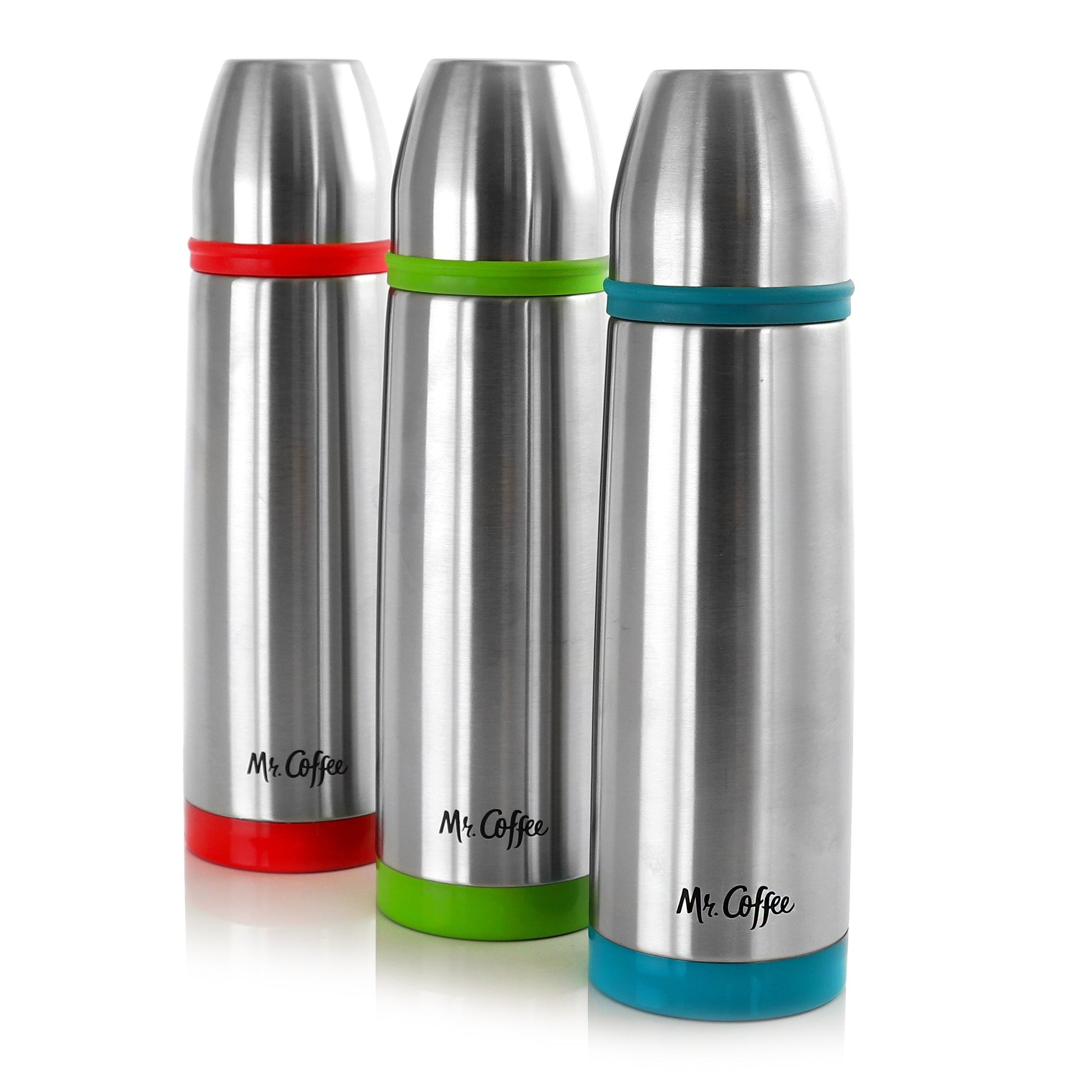 Mr. Coffee Altona 3 Piece 27 Ounce Stainless Steel Thermal Travel Bottles in Assorted Colors LuxuryLifeWay Online Store