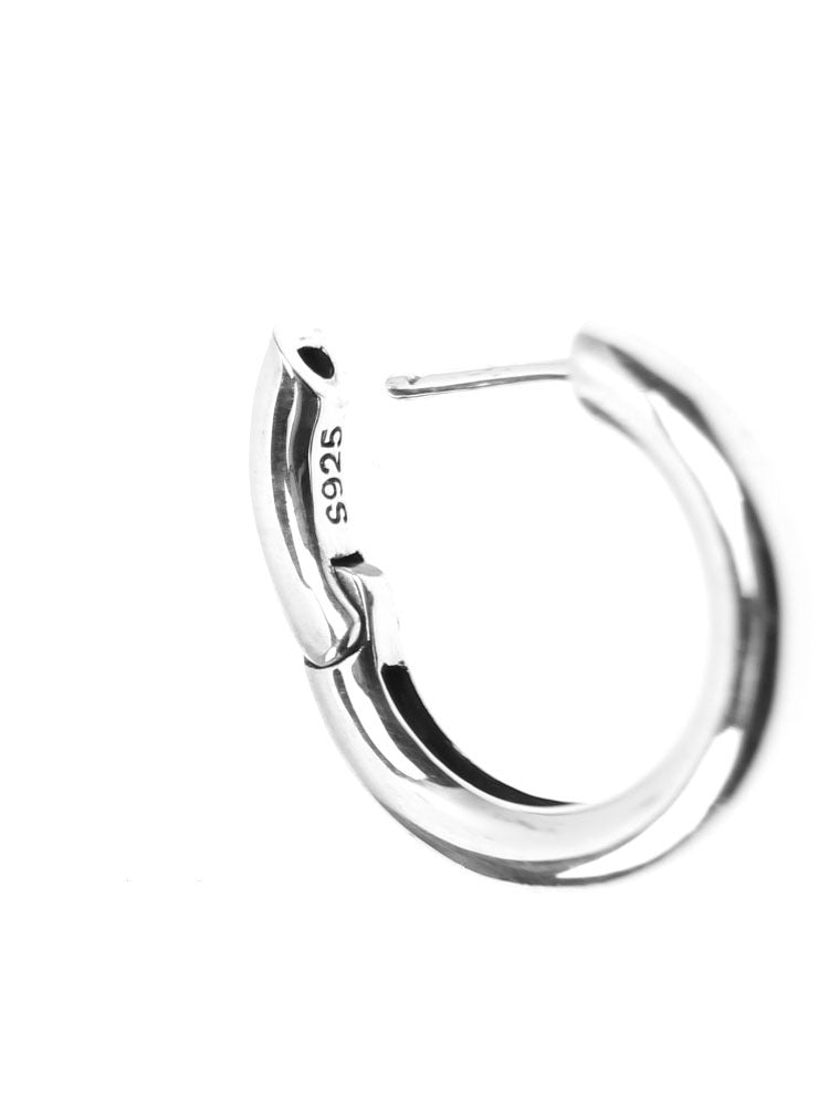 925 silver hoop earring