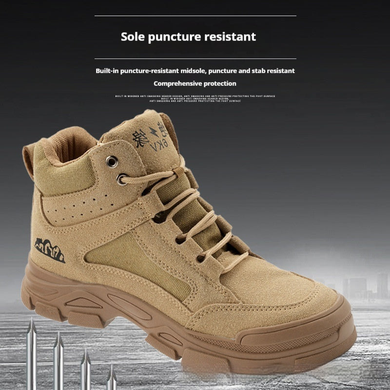 Mens Anti Smashing And Puncture Resistant Safety Shoes Best YouTube Store
