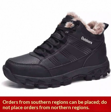 Winter Fleece-lined Thermal Cotton Shoes For Casual And Sports Wear Best YouTube Store