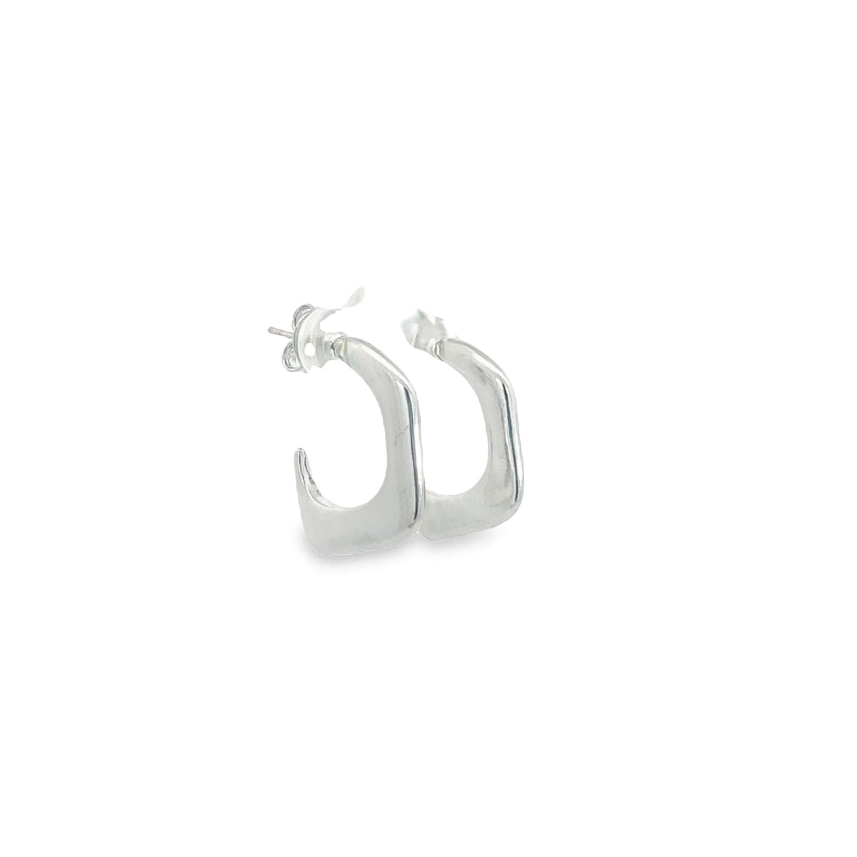 18K Gold Filled Designed Small Plain Stud Earring (L428) LuxuryLifeWay Online Store