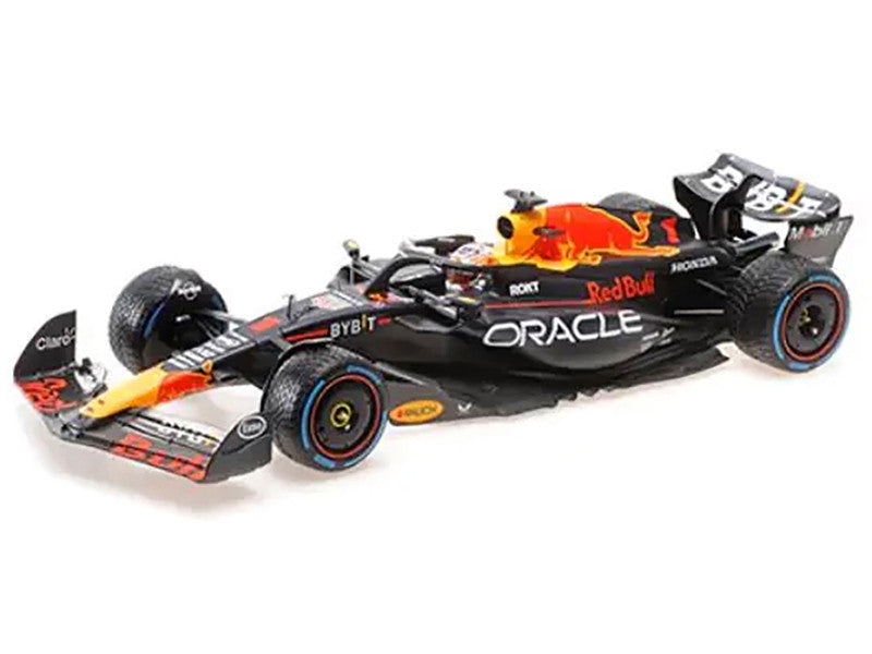 Red Bull Racing RB19 #1 Max Verstappen "Oracle" Winner F1 Formula One "Dutch GP" (2023) with Driver Limited Edition to 230 pieces Worldwide 1/18 Diecast Model Car by Minichamps LuxuryLifeWay Online Store