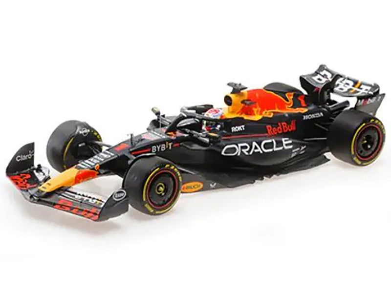 Red Bull Racing RB19 #1 Max Verstappen "Oracle" Winner F1 Formula One "Italian GP" (2023) with Driver Limited Edition to 160 pieces Worldwide 1/18 Diecast Model Car by Minichamps LuxuryLifeWay Online Store