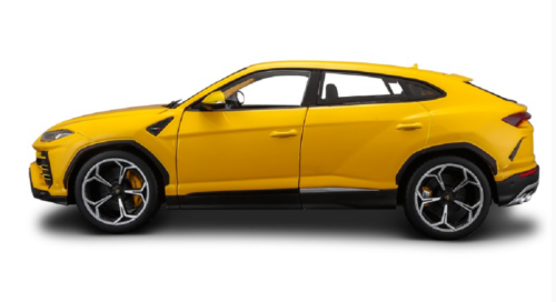 Lamborghini Urus Yellow 1/18 Diecast Model Car by Bburago LuxuryLifeWay Online Store