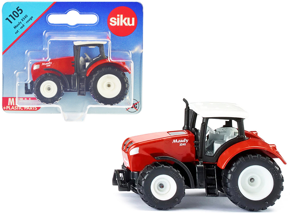 Mauly X540 Tractor Red with White Top Diecast Model by Siku LuxuryLifeWay Online Store