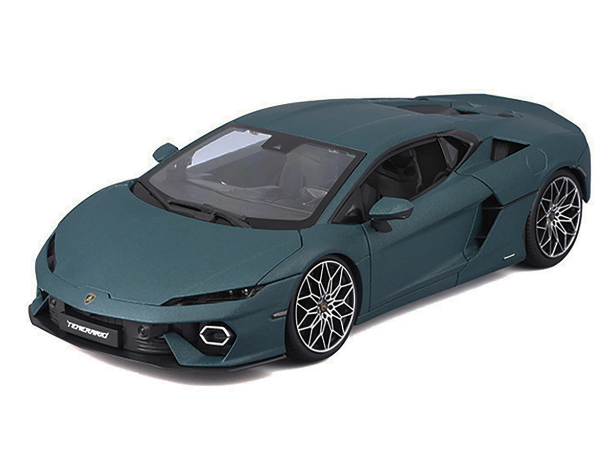 Lamborghini Temerario Matt Blue Metallic 1/18 Diecast Model Car by Bburago LuxuryLifeWay Online Store