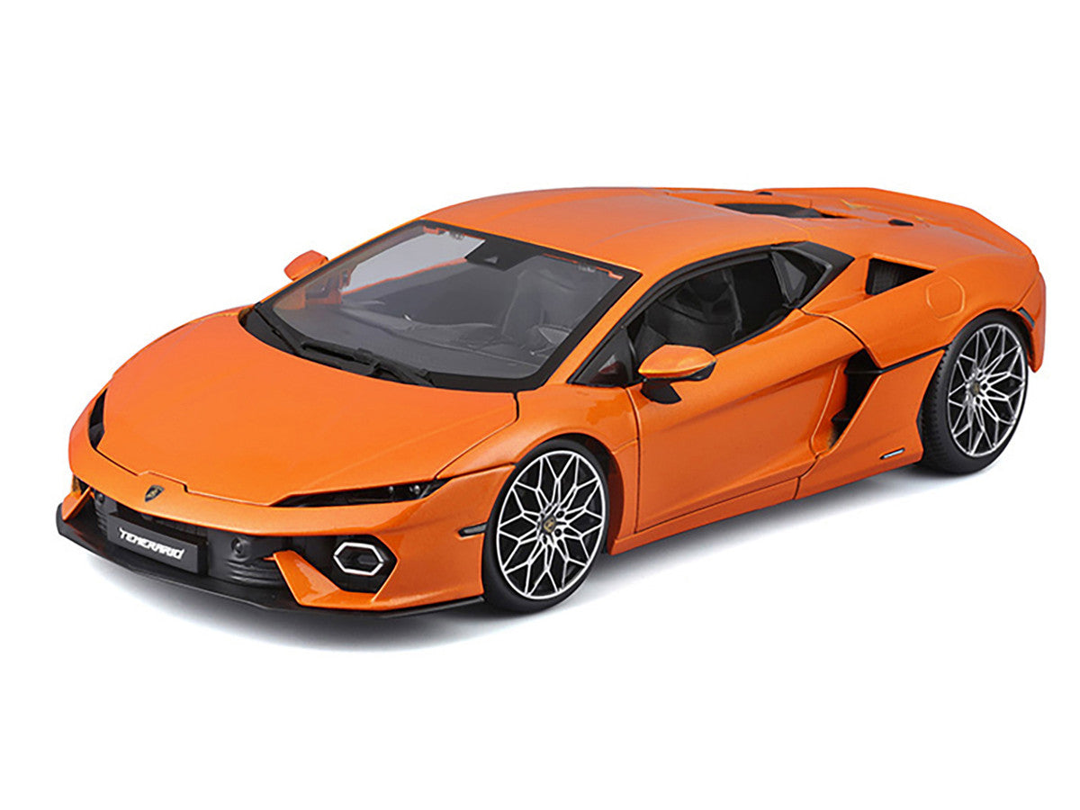 Lamborghini Temerario Orange Metallic 1/18 Diecast Model Car by Bburago LuxuryLifeWay Online Store