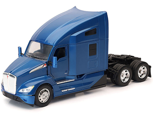 Kenworth T680 Truck Tractor Blue Metallic "Long Haul Truckers" Series 1/32 Diecast Model by New Ray LuxuryLifeWay Online Store