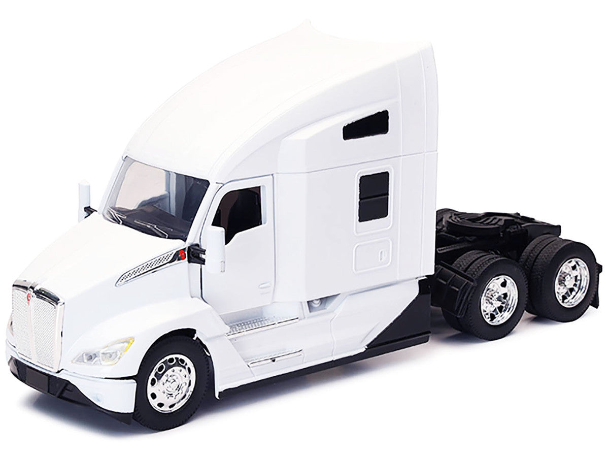 Kenworth T680 Truck Tractor White "Long Haul Truckers" Series 1/32 Diecast Model by New Ray LuxuryLifeWay Online Store