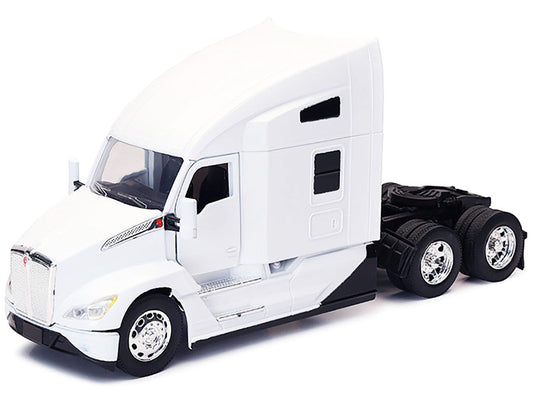 Kenworth T680 Truck Tractor White "Long Haul Truckers" Series 1/32 Diecast Model by New Ray LuxuryLifeWay Online Store