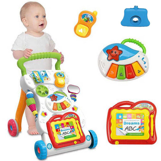 Baby Stroller, Walker Toy, Musical Push Cart LuxuryLifeWay Online Store