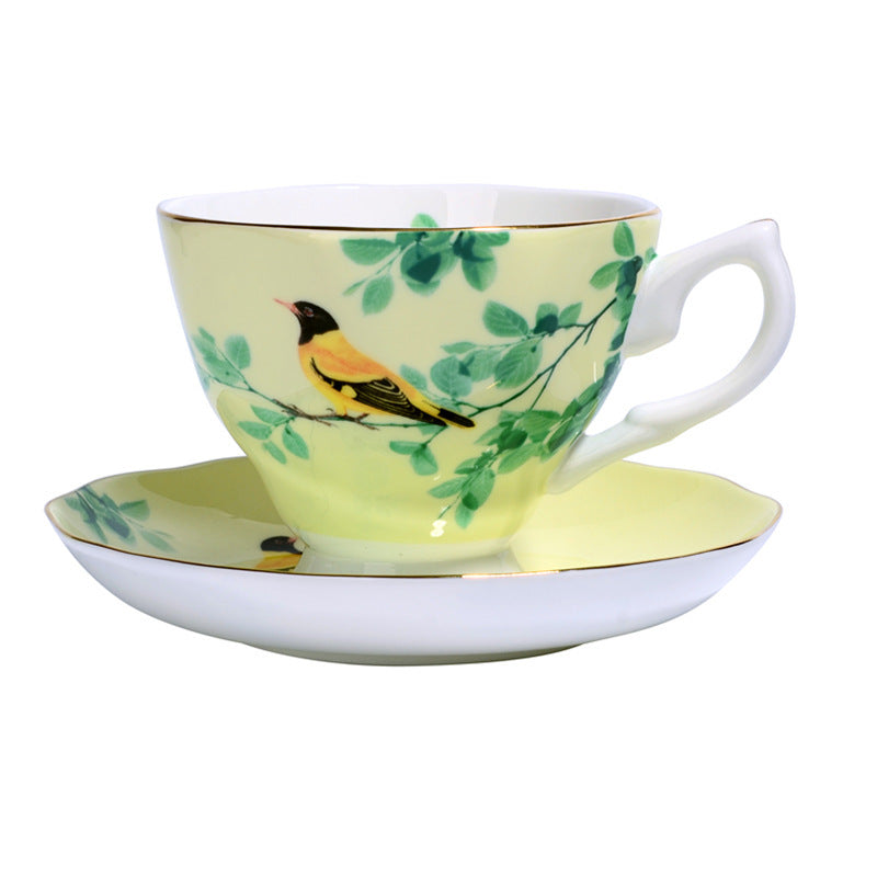 European Classic Series Bone China Coffee Cup LadyShow.Store