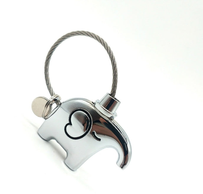LOVE & FRIENDSHIP ELEPHANT KEYCHAINS LadyShow.Store